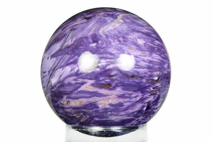 Polished Purple Charoite Sphere - Siberia #355792